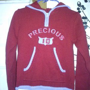 Shampoo girls hoodie sweater size 7/8